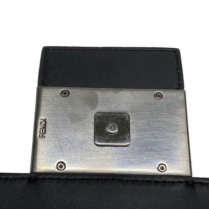 Fendi Handbag Beauty Mamma Bucket 7va478 Brown Beige And Black 3way Leather