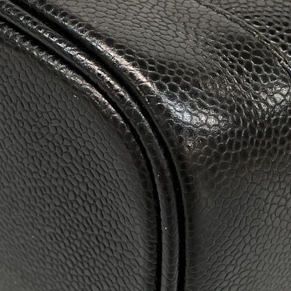 Chanel Vanity Bag - Black Gold Hardware