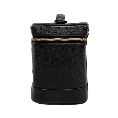 Chanel Vanity Bag - Black Gold Hardware
