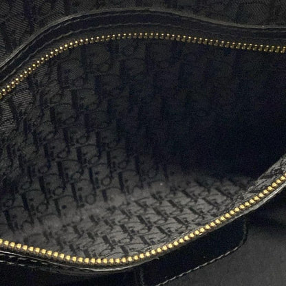 Dior/christian Dior Handbag Lady Dior Large Bag Black Leather