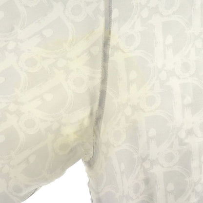 DIOR 21SS Oblique Patterned Silk Long Sleeved Shirt White 013c502a5141