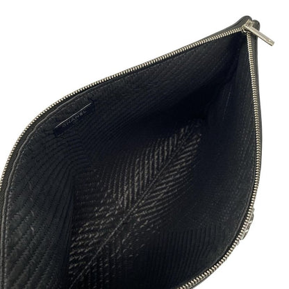 Chanel Clutch Bag Boy Chanel V-stitch (chevron) Black Lambskin