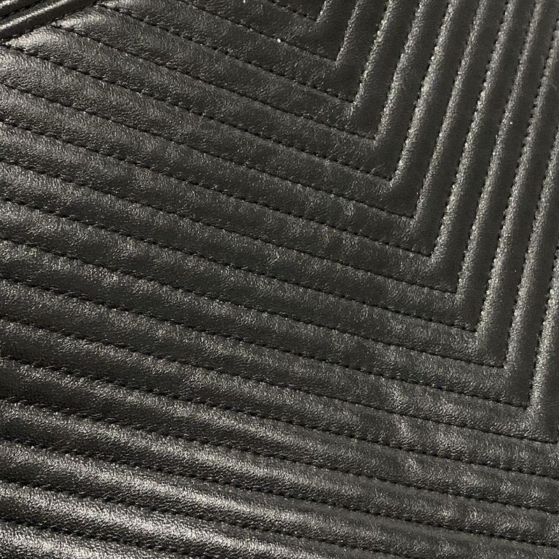 Chanel Clutch Bag Boy Chanel V-stitch (chevron) Black Lambskin