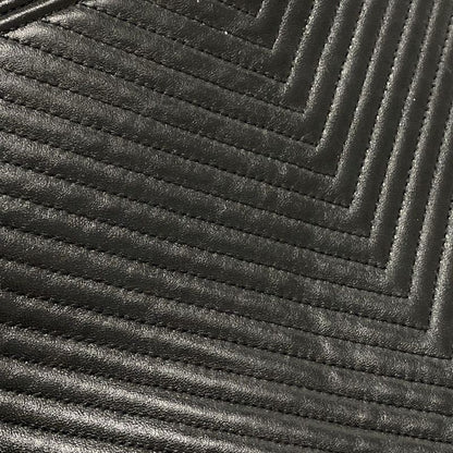 Chanel Clutch Bag Boy Chanel V-stitch (chevron) Black Lambskin