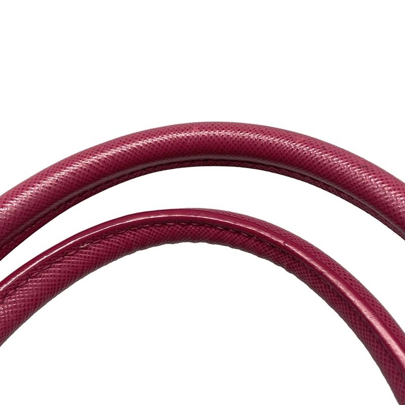 Prada Handbag Tessuto Bomber Pink Leather