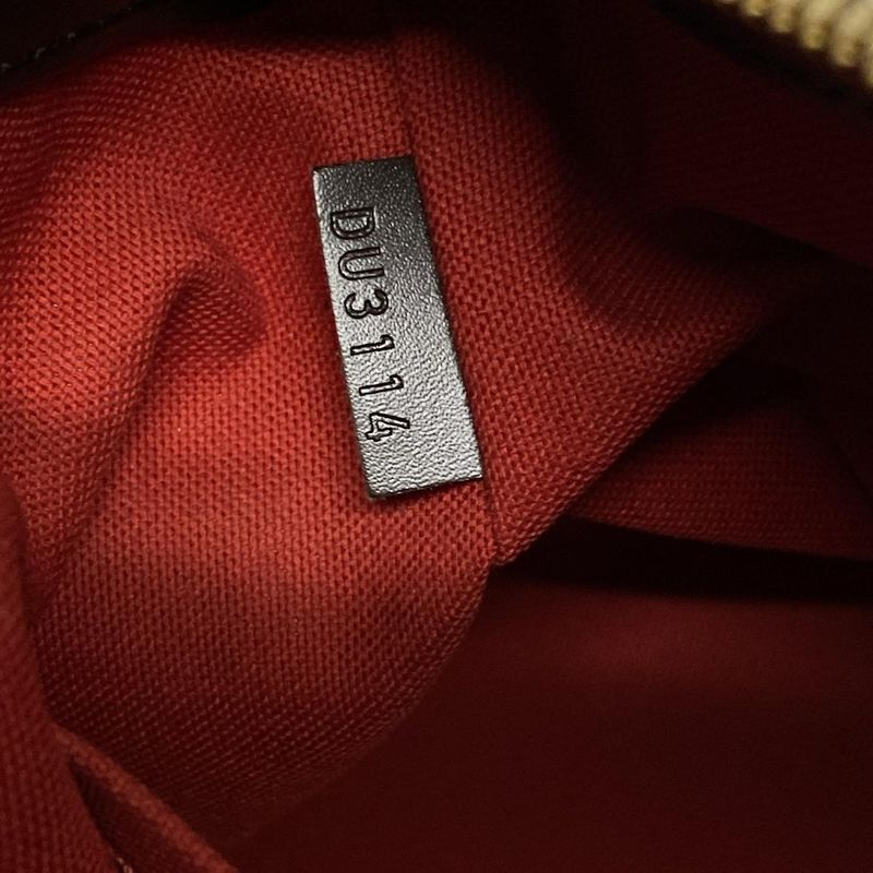 Louis Vuitton Shoulder Bag Damier Verona PM N41117 Ebène