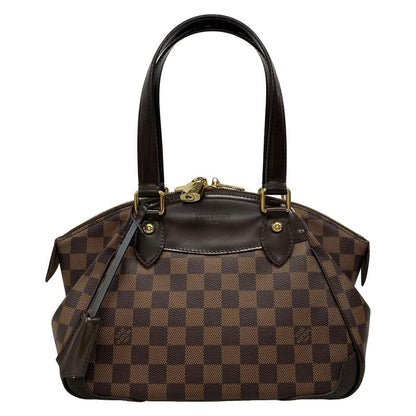 Louis Vuitton Shoulder Bag Damier Verona PM N41117 Ebène