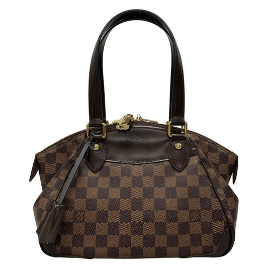 Louis Vuitton Shoulder Bag Damier Verona PM N41117 Ebène