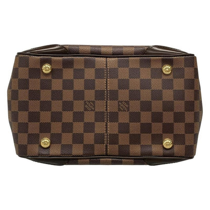 Louis Vuitton Shoulder Bag Damier Verona PM N41117 Ebène