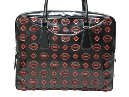 Prada Handbag Patent Leather Black — view 3