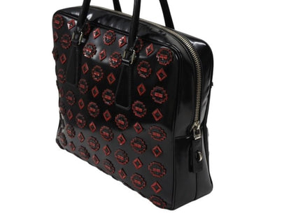 Prada Handbag Patent Leather Black — view 5