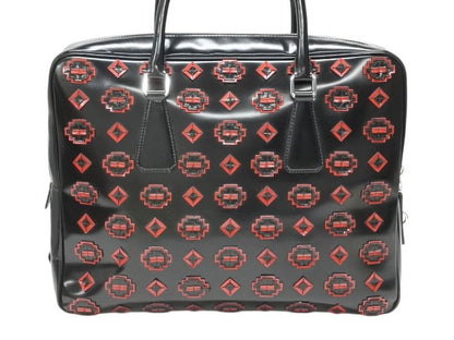 Prada Handbag Patent Leather Black — view 2
