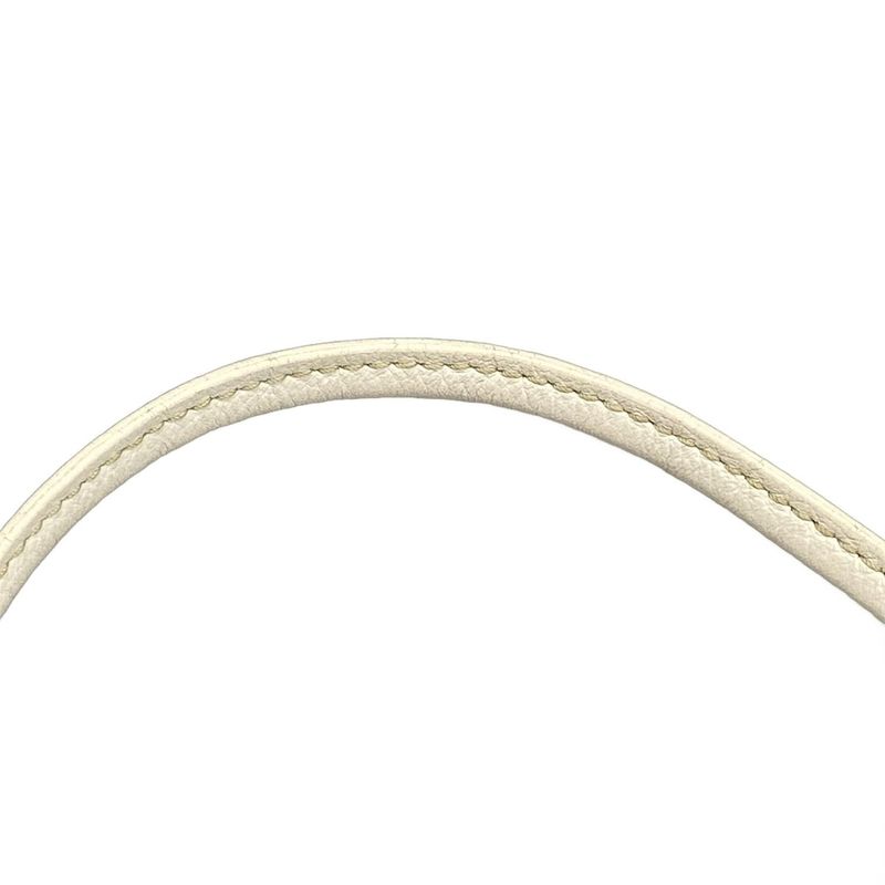 Goyard Shoulder Bag Plume White Leather