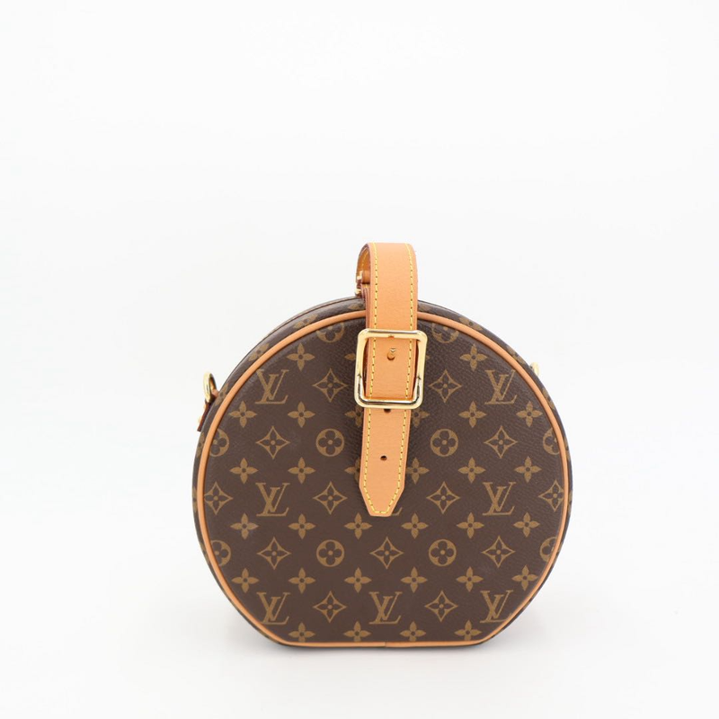 Louis Vuitton Monogram Petite Boite Chapeau Brown M43514 Monogram Canvas Women