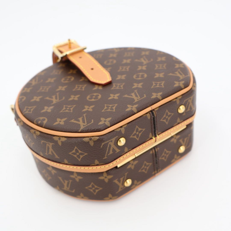 Louis Vuitton Monogram Petite Boite Chapeau Brown M43514 Monogram Canvas Women