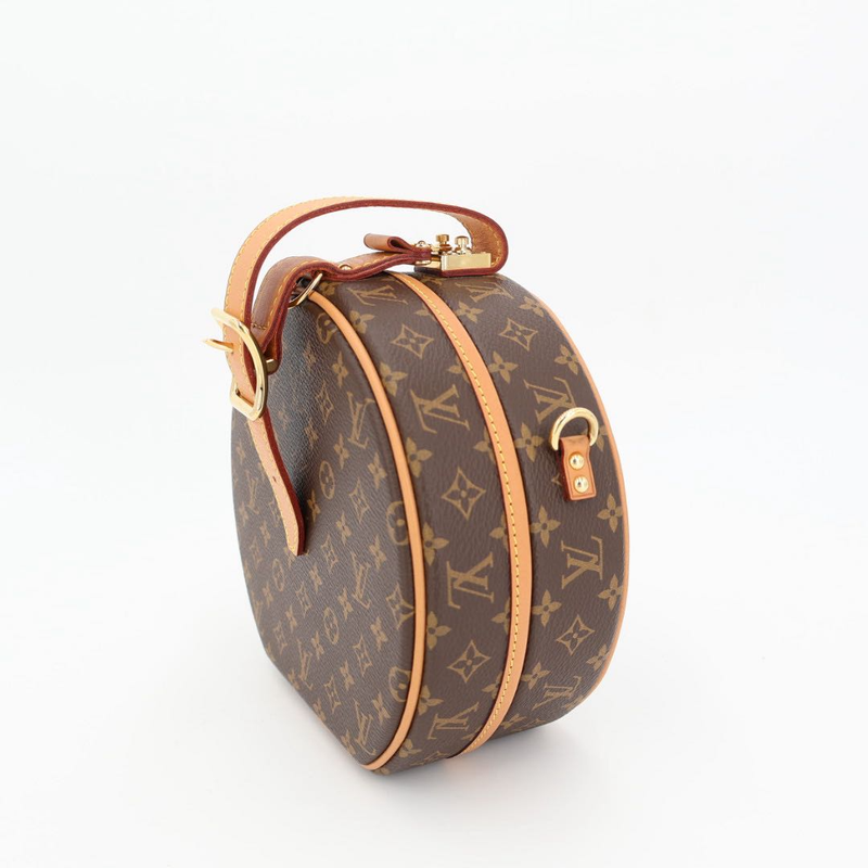 Louis Vuitton Monogram Petite Boite Chapeau Brown M43514 Monogram Canvas Women