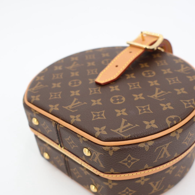 Louis Vuitton Monogram Petite Boite Chapeau Brown M43514 Monogram Canvas Women