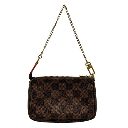 Louis Vuitton Handbag Damier Mini Pochette Accessoire N41667 Ebène×multi