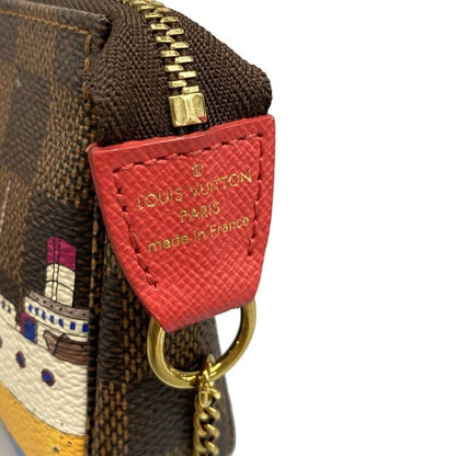 Louis Vuitton Handbag Damier Mini Pochette Accessoire N41667 Ebène×multi
