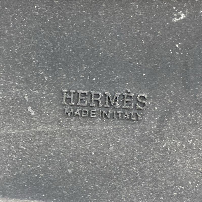 Hermes Short Boots 37 Women's Veo Black Kelly Buckle/silver Hardware Mouton