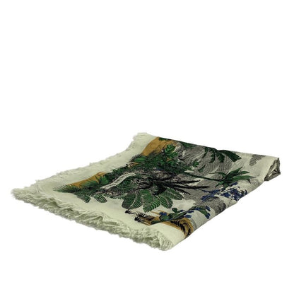 Dior/christian Dior Stole (shawl) Beautiful - 95tje331i916 Light Green X Black