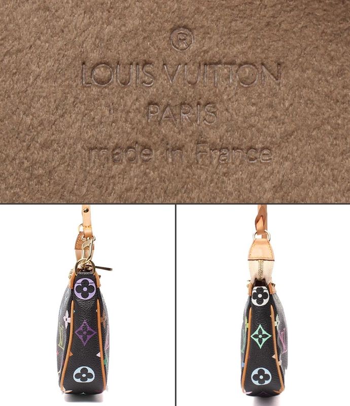 Louis Vuitton Accessory Pouch Handbag Shoulder Bag Shoulder Studded Takashi