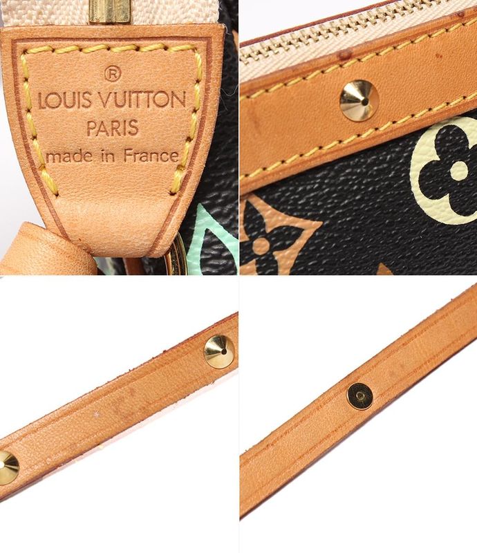 Louis Vuitton Accessory Pouch Handbag Shoulder Bag Shoulder Studded Takashi