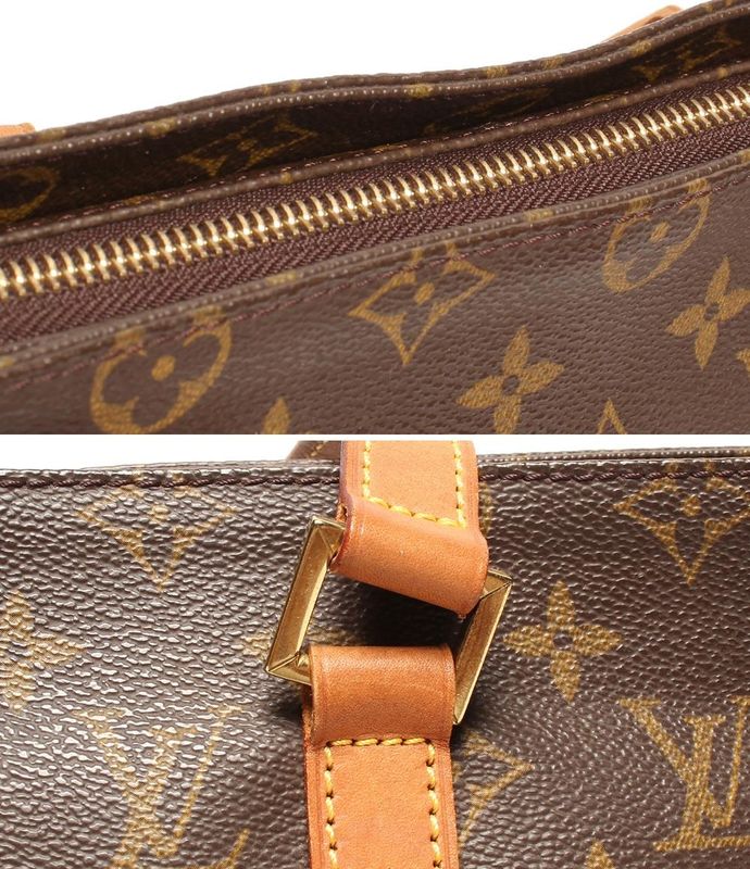 Louis Vuitton Tote Bag Shoulder Bag Cabas Piano M51148 Women Louis Vuitton