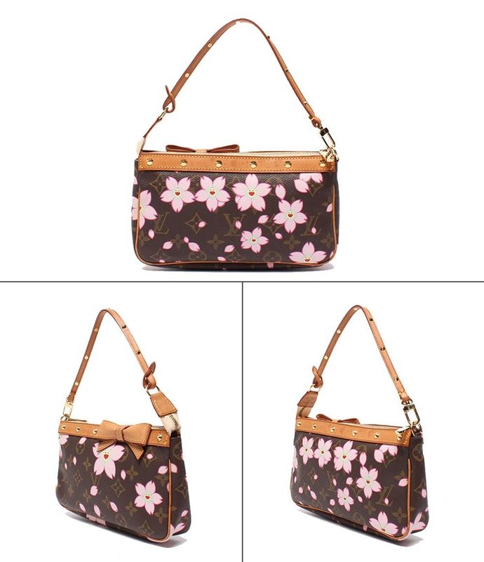 Louis Vuitton Accessory Pouch Handbag Shoulder Bag Shoulder Takashi Murakami