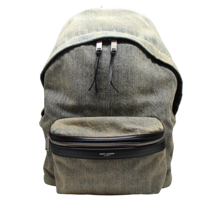 Saint Laurent 650617 Denim Backpack A25-3240