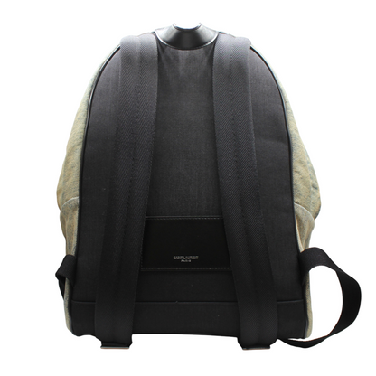 Saint Laurent 650617 Denim Backpack A25-3240