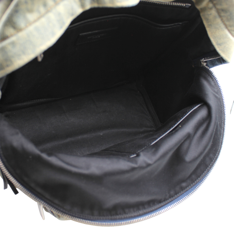 Saint Laurent 650617 Denim Backpack A25-3240