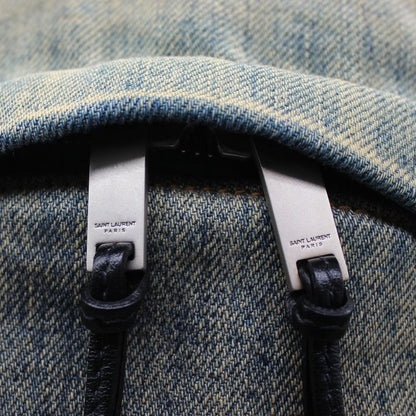 Saint Laurent 650617 Denim Backpack A25-3240