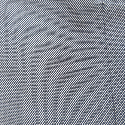 Christian DIOR Vintage Plaid Patterned Winged Mid-length Wool Collarless Jacket