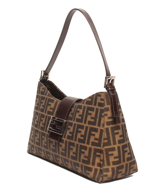 Fendi One Shoulder Bag Shoulder Mamma Bucket Zucca Women's Fendi