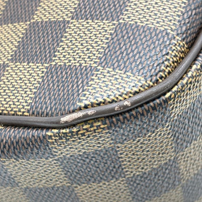 Louis Vuitton Vallioli PM Tote Bag Damier Ebène N51123 Brown Gold Hardware