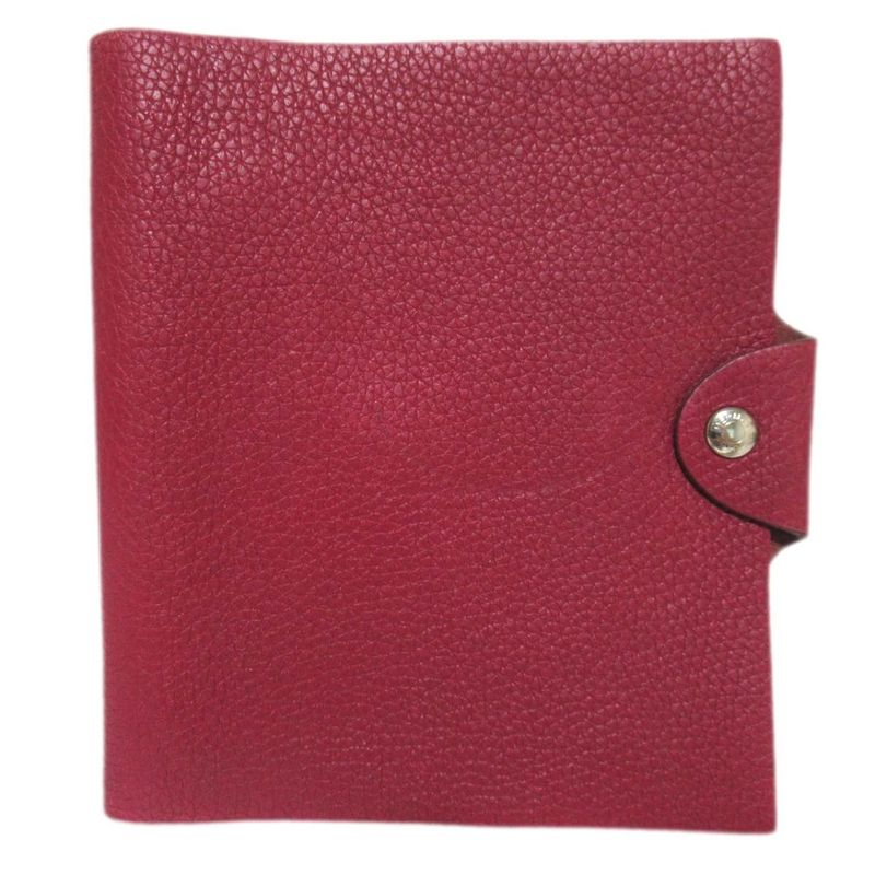 Hermes N Engraved Ulysse PM Taurillon Clemence Serie Button Notebook Cabas