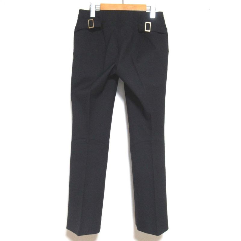 Gucci Tom Ford Period Flared Slacks Pants Size 40 Black Women Used