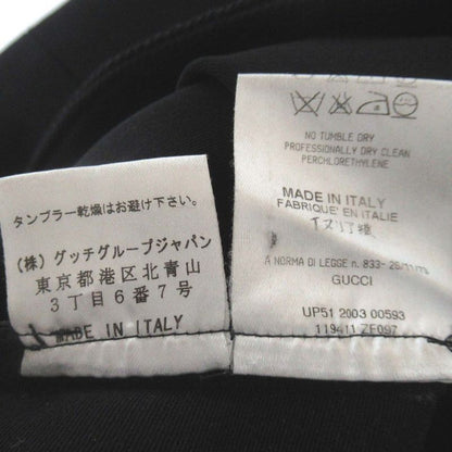 Gucci Tom Ford Period Flared Slacks Pants Size 40 Black Women Used