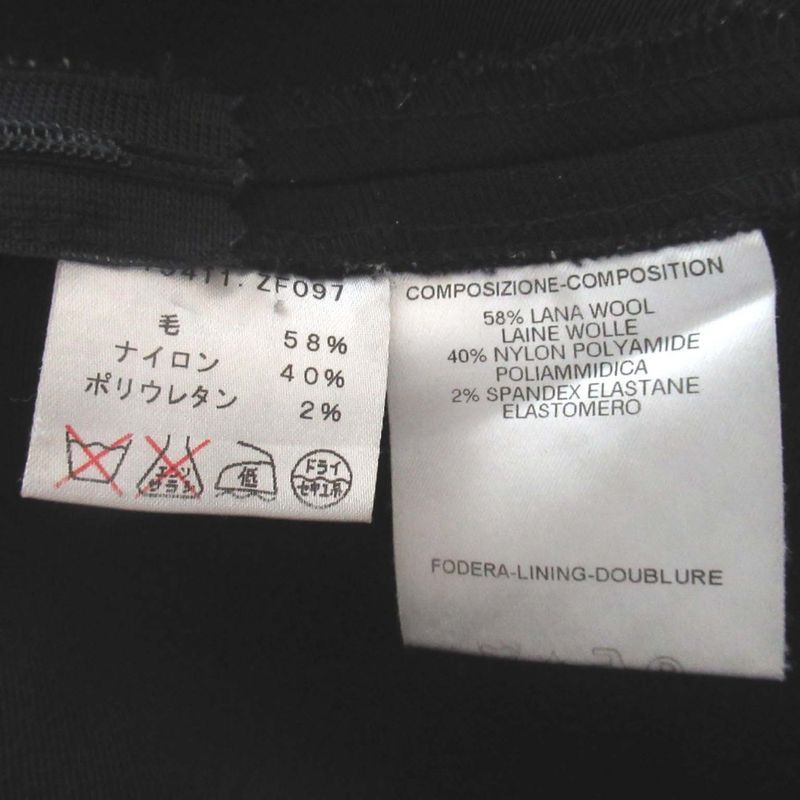 Gucci Tom Ford Period Flared Slacks Pants Size 40 Black Women Used