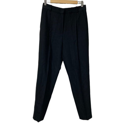 Good Celine Phoebe Period Wool Rayon Slack Pants Size 38 Black Women's Used