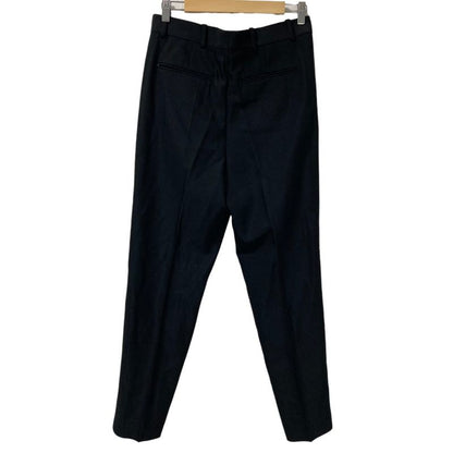 Good Celine Phoebe Period Wool Rayon Slack Pants Size 38 Black Women's Used