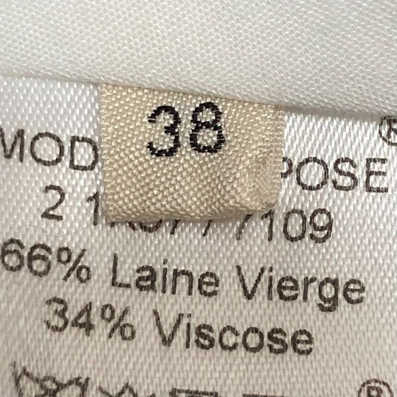 Good Celine Phoebe Period Wool Rayon Slack Pants Size 38 Black Women's Used