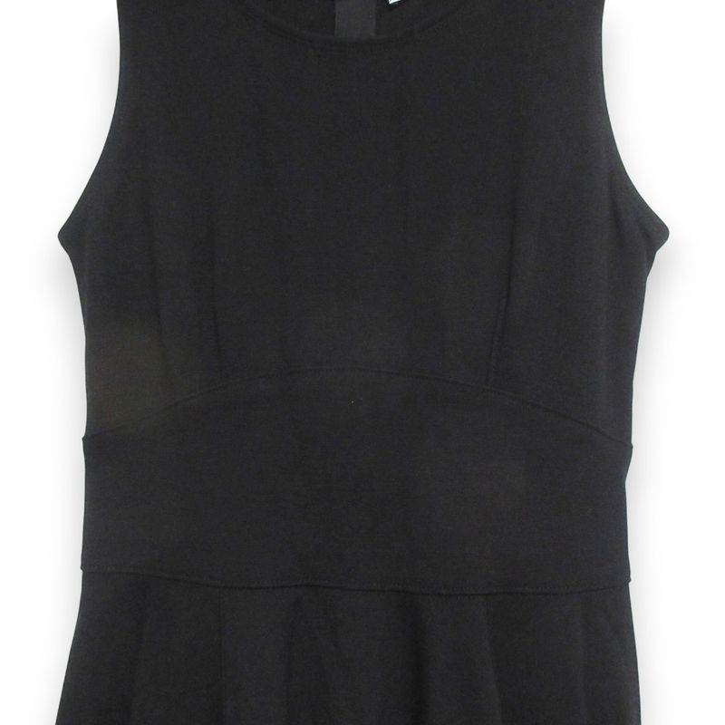 Prada Sleeveless Knit Long Dress M Size Black Women's Used