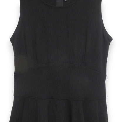 Prada Sleeveless Knit Long Dress M Size Black Women's Used