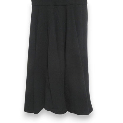 Prada Sleeveless Knit Long Dress M Size Black Women's Used
