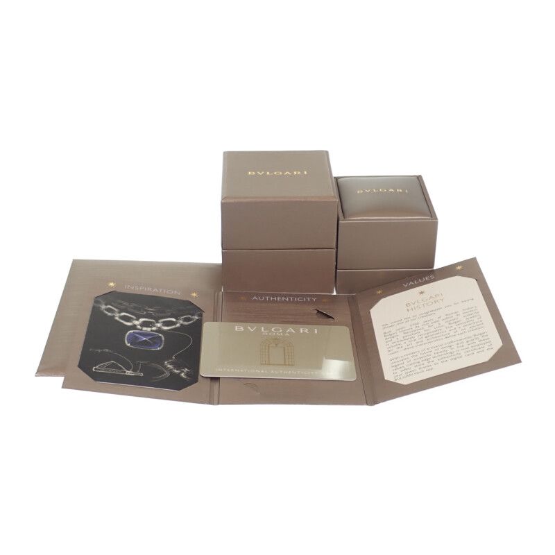 Bulgari Bvlgari Serpenti Viper No 11 52 356630 Ring 18K Pink Gold With Diamonds