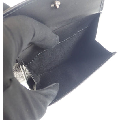 Christian DIOR CD Icon Wallet 2esbc027cdi_h00n Bifold Wallet Grain Calf Leather