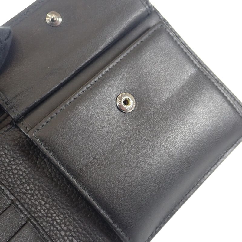 Christian DIOR CD Icon Wallet 2esbc027cdi_h00n Bifold Wallet Grain Calf Leather