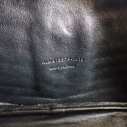 Saint Laurent Roux Mini Bag 612579 Shoulder Bag Calf Gray Gold Hardware Women's